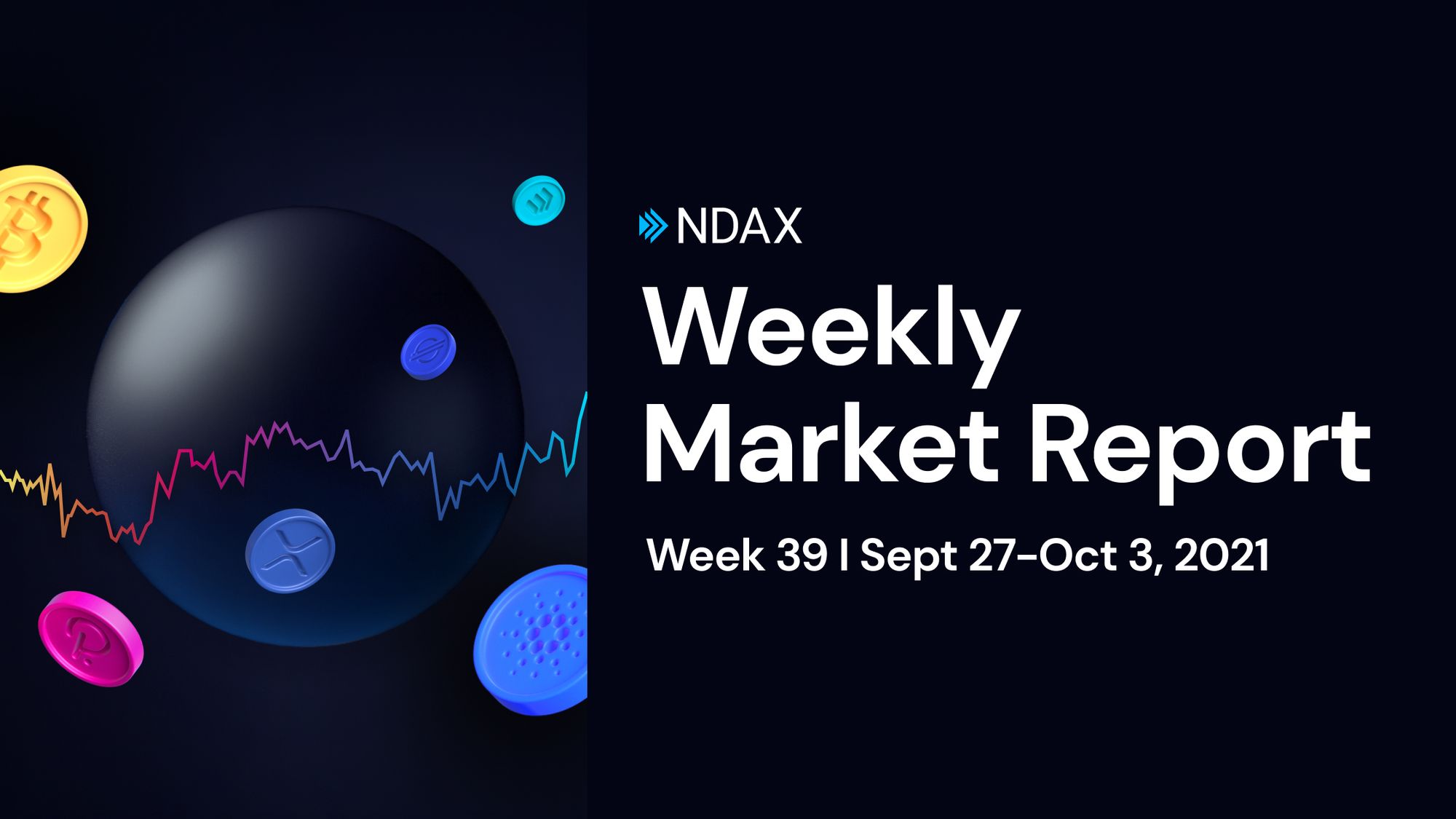 Weekly Crypto Market Report:  Week 39 Sept 27-Oct 3, 2021