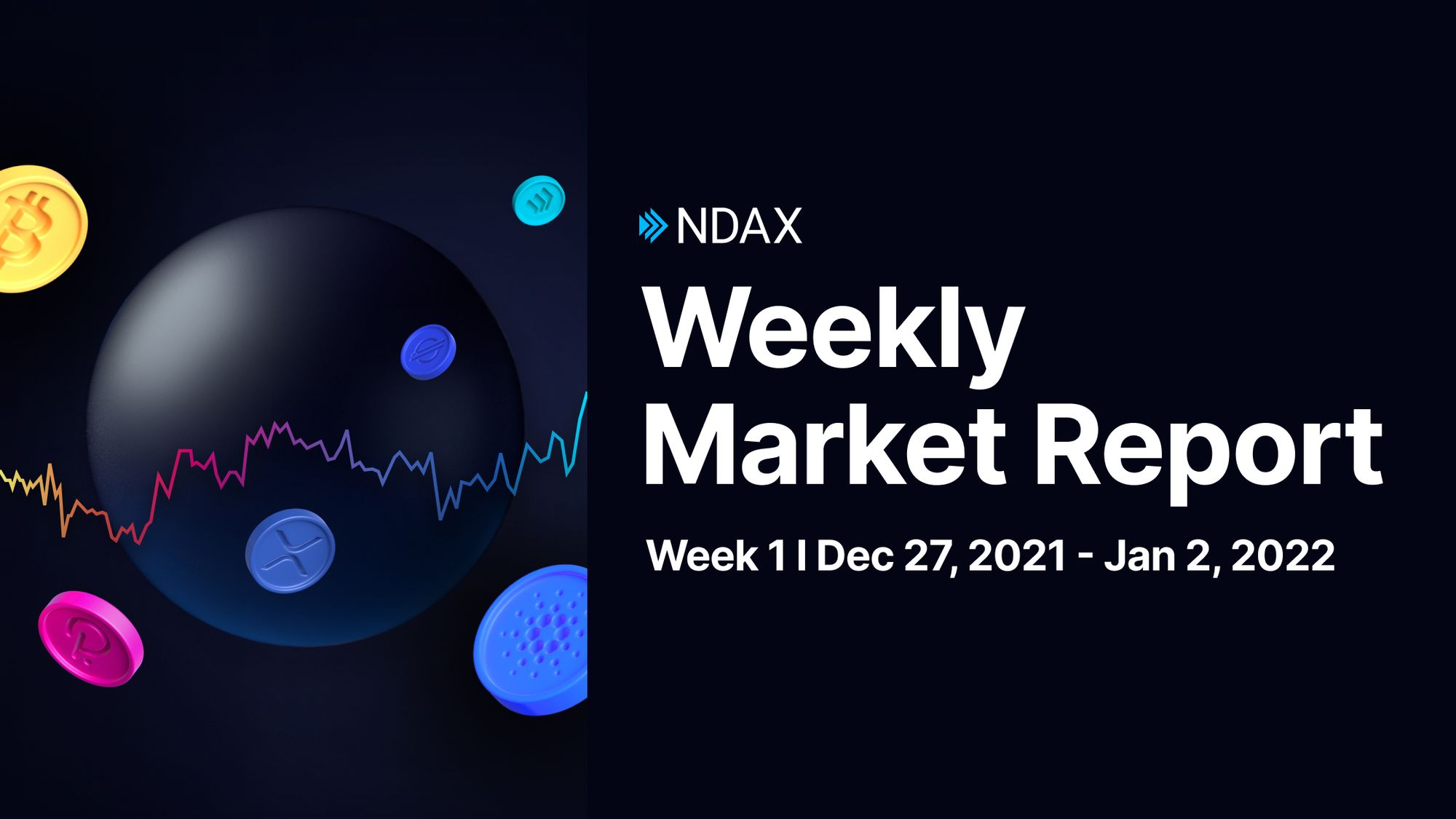 Weekly Crypto Market Report: Dec 27, 2021 - Jan 2, 2022 - BTC, ETH, FTM, LUNA & More