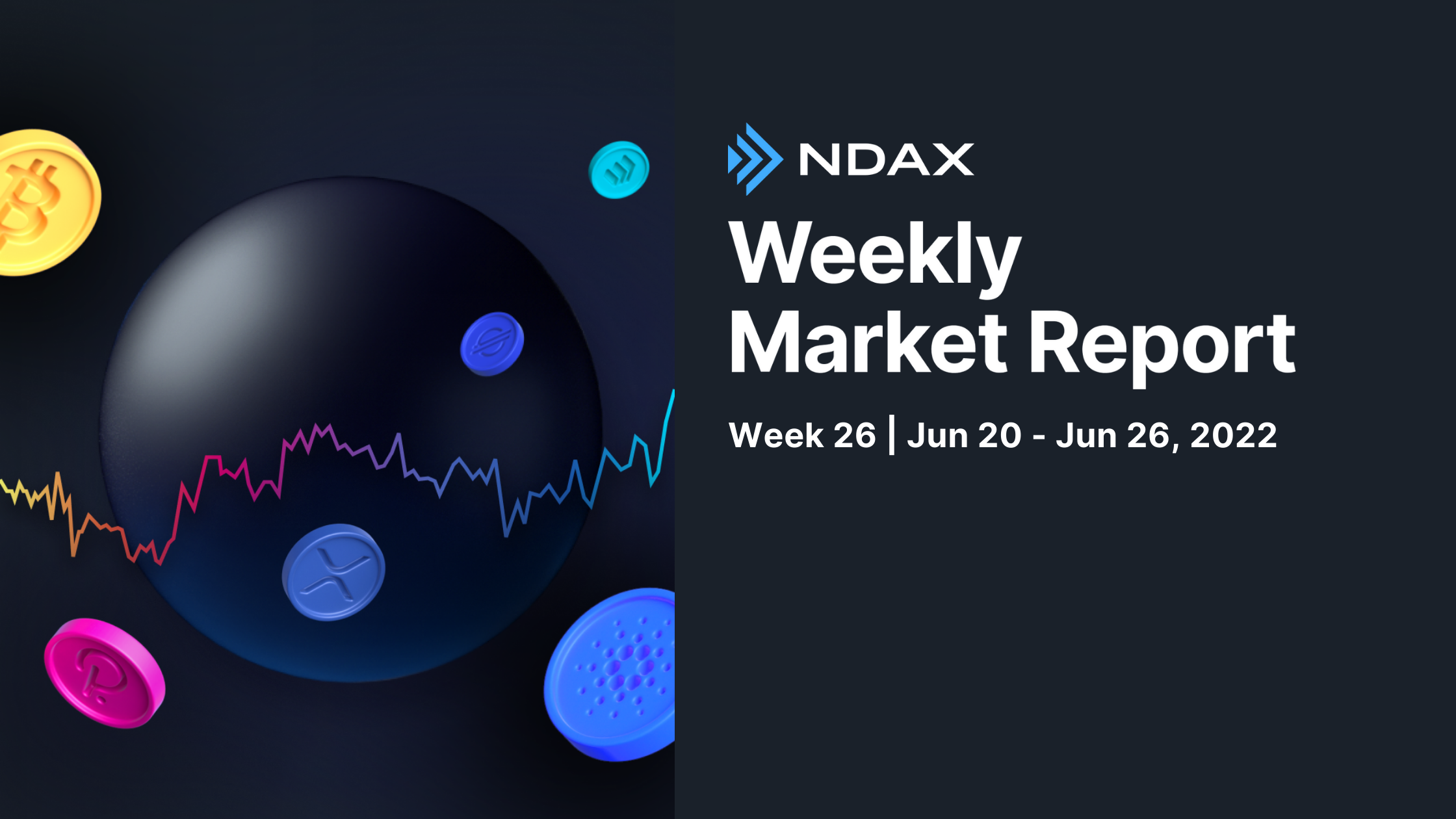 Weekly Crypto Market Report - Jun 20 to Jun 26, 2022 - BTC, ETH & more