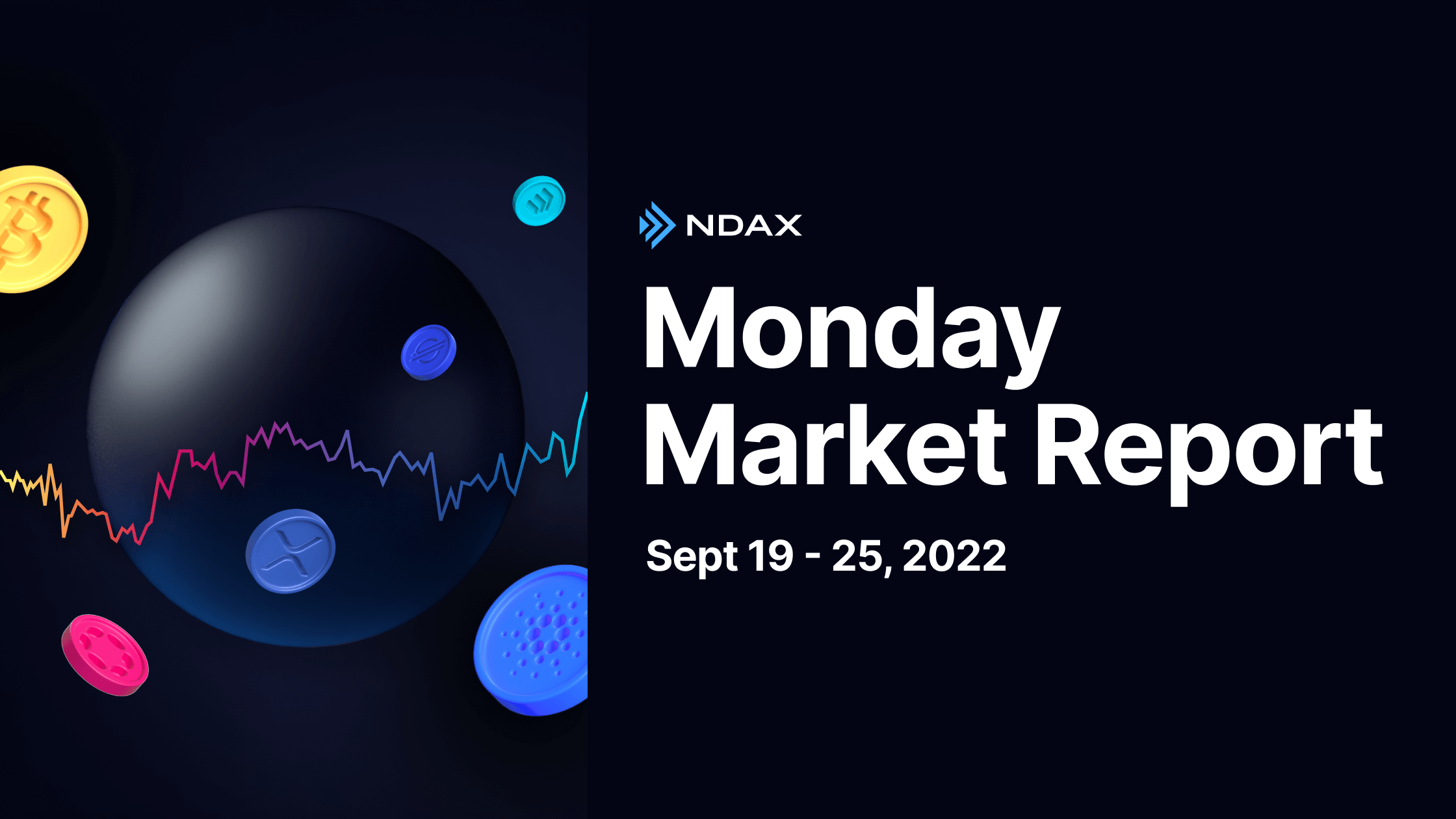 Monday Market Report - Sep 19 to Sep 25, 2022 - BTC, ETH & more
