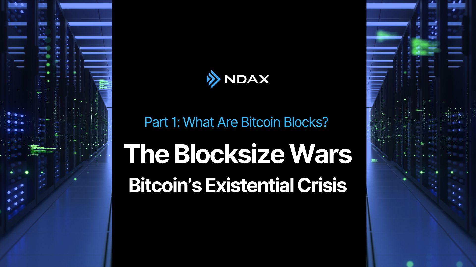 The Blocksize Wars: Bitcoin’s Existential Crisis - Part 1: What Are Bitcoin Blocks?