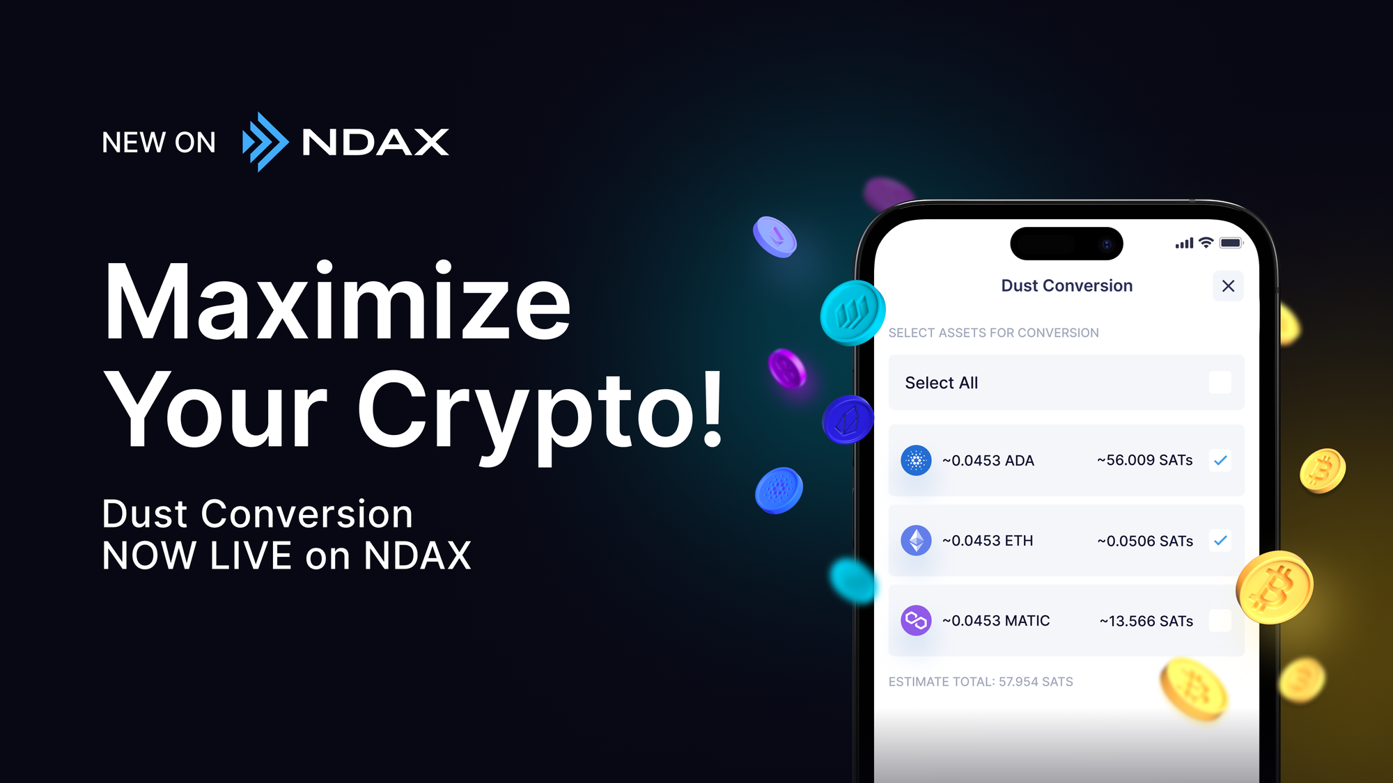 Tired of Crypto Dust? Enter NDAX’ New Dust Conversion Feature