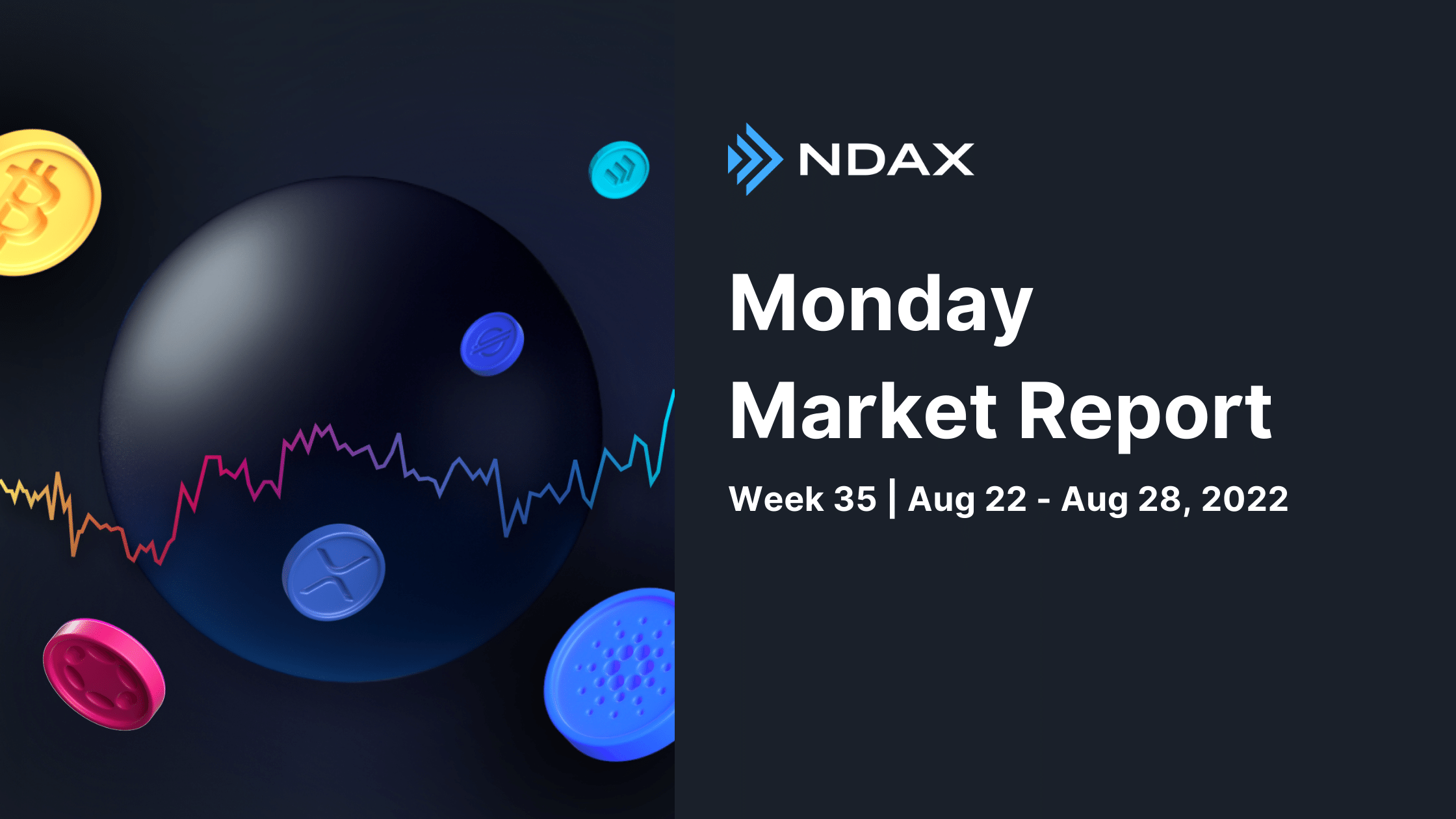 Monday Market Report - Aug 22 to Aug 28, 2022 - BTC, ETH & more