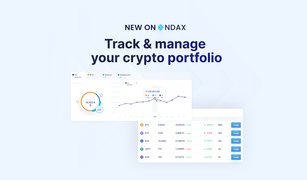 Introducing NDAX Portfolio: making your crypto investment tracking seamless