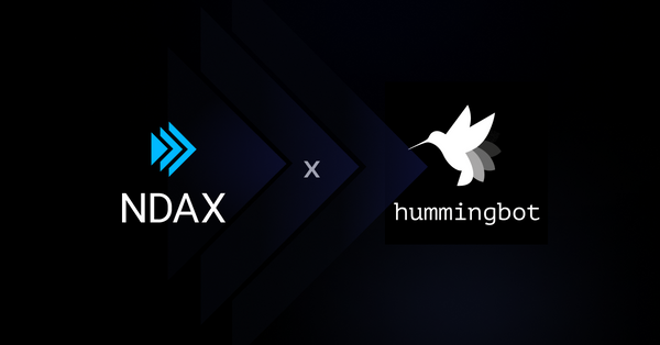 NDAX x Hummingbot: Partnership announcement for advanced market makers