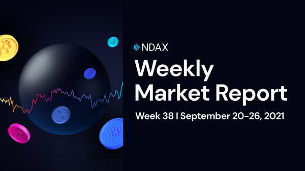 Weekly Crypto Market Report:  Week 38 Sept 20-26, 2021