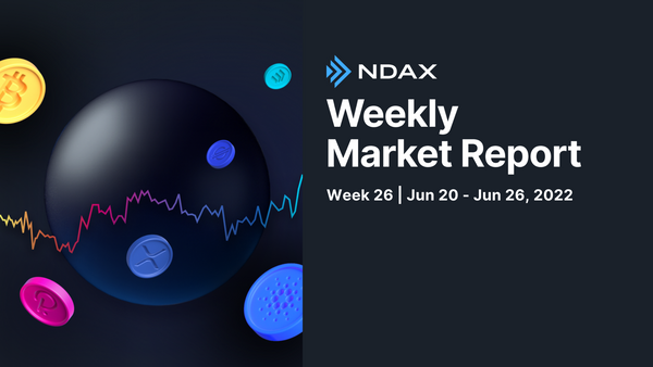 Weekly Crypto Market Report - Jun 20 to Jun 26, 2022 - BTC, ETH & more